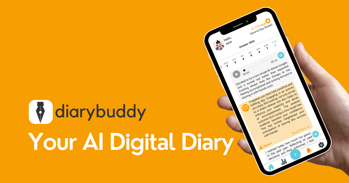 Portfolio Item - Diary Buddy